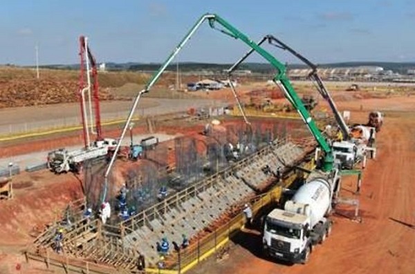 Andritz Brasil completes largest concreting work for Klabin’s Puma II project in Brazil