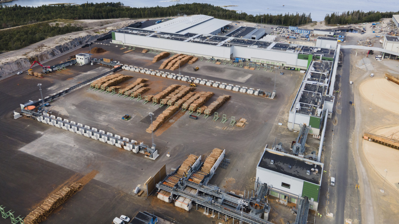 Metsä Group inaugurates pine sawmill in Rauma, Finland