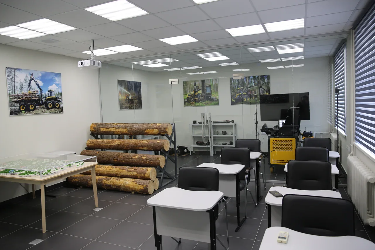 В Удмуртии открыт новый учебный класс PONSSE Academy