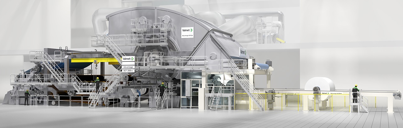 Valmet установит бумагоделательную машину на заводе Metsa Tissue в Швеции