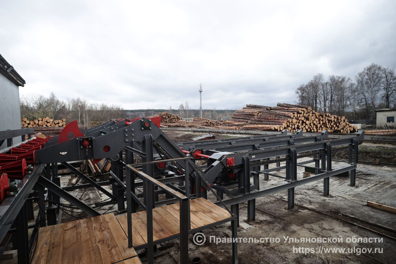 Кузоватовский Лесокомбинат обновляет оборудование