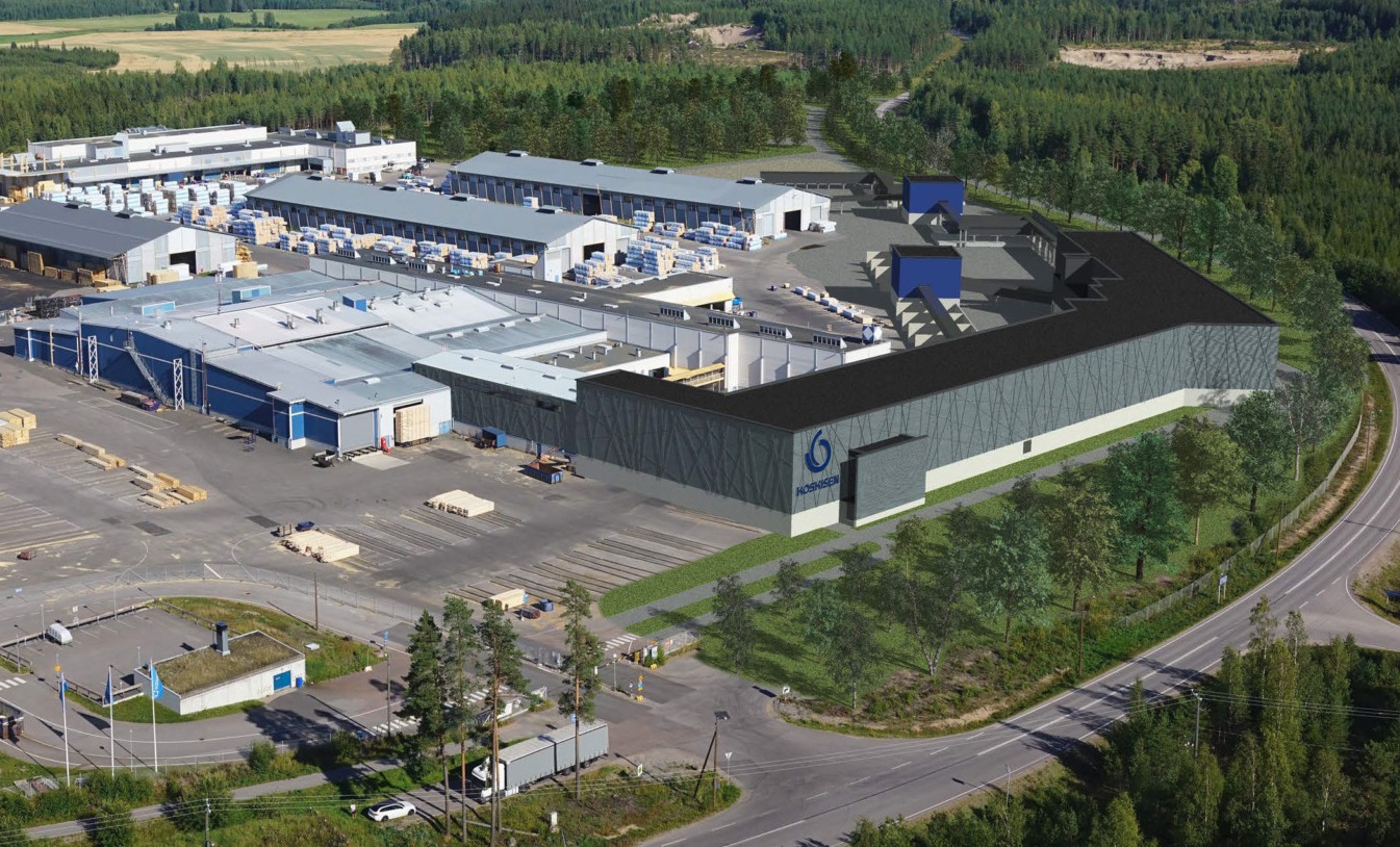 Koskisen builds new wood processing plant in Järvelä, Finland