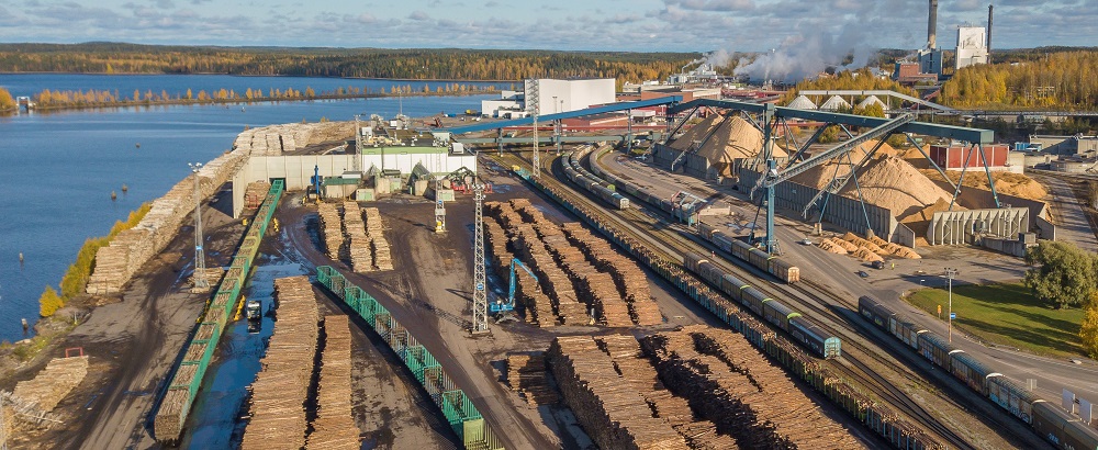 Stora Enso invests Euro 80 million in wood handling at Imatra mills in Finland