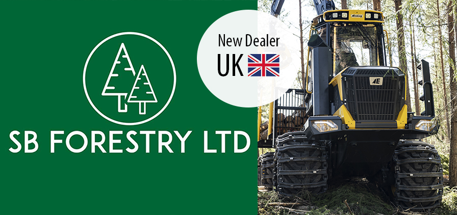 SB Forestry стала дилером лесозаготовительных машин Eco Log в Великобритании