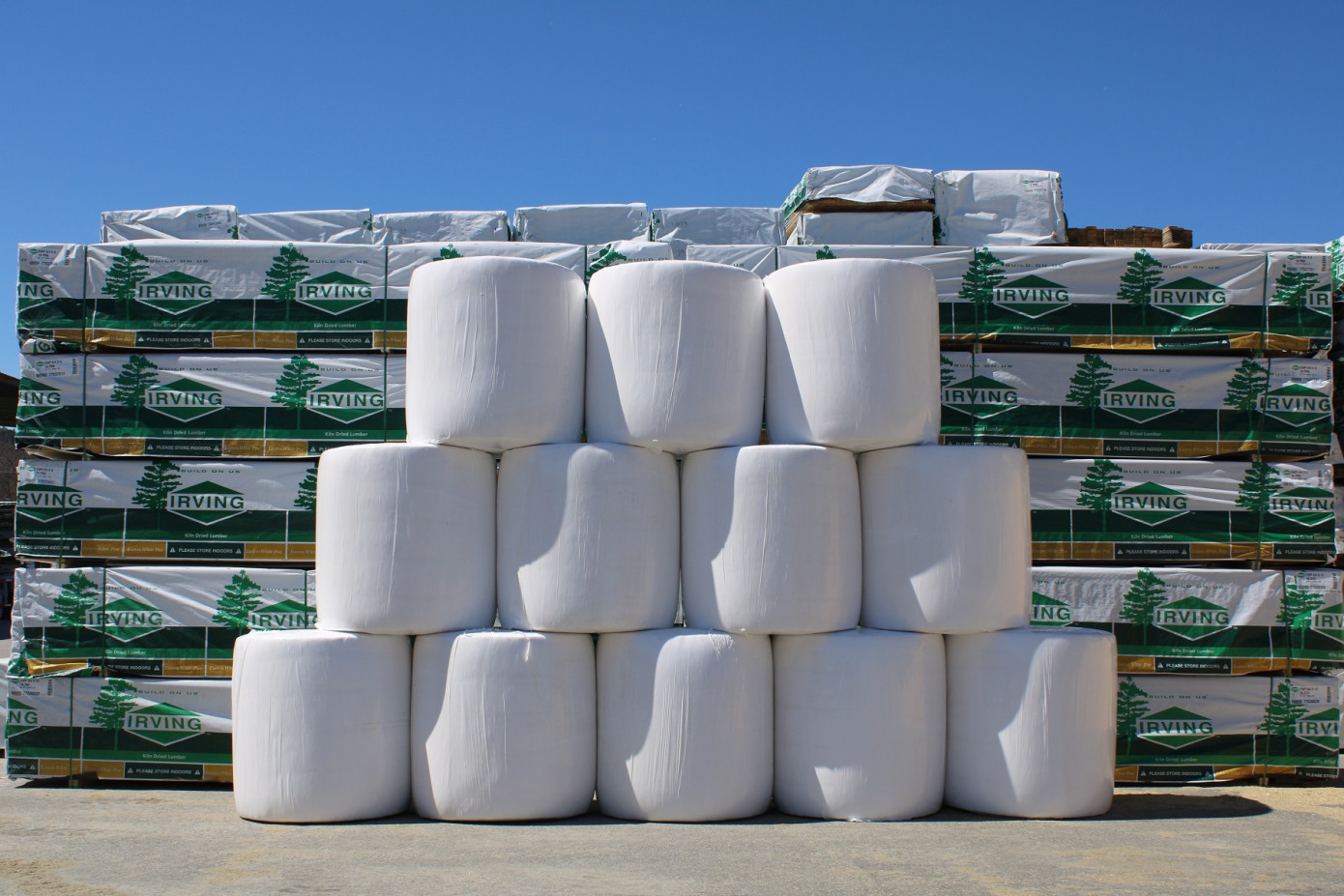 Irving Forest Product launches new baled wood shavings product
