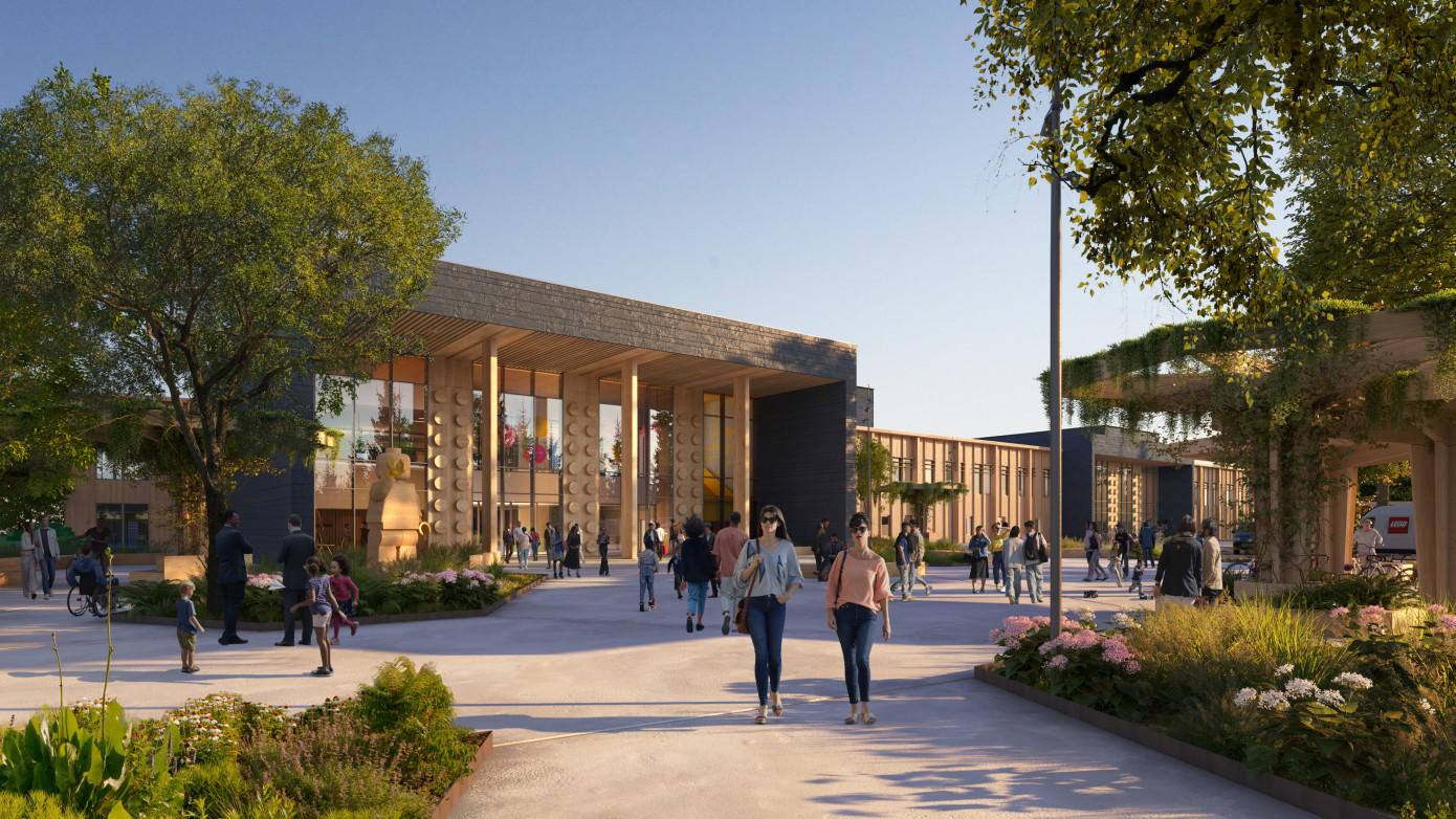 LEGO plans mass timber office at Virginia plant, opening 2027