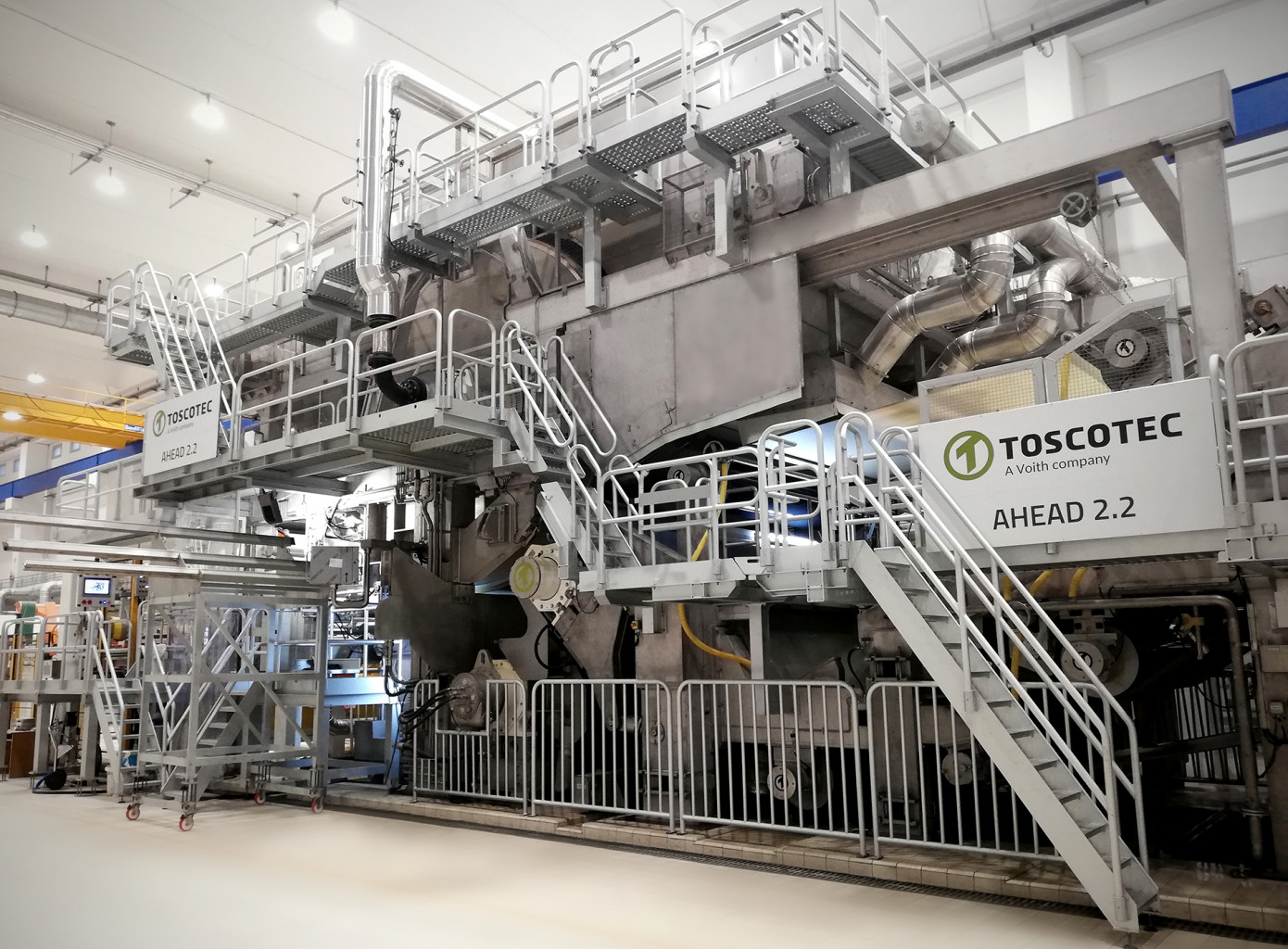 Toscotec ввела в эксплуатацию бумагоделательную машину на заводе Cartiera Confalone в Италии