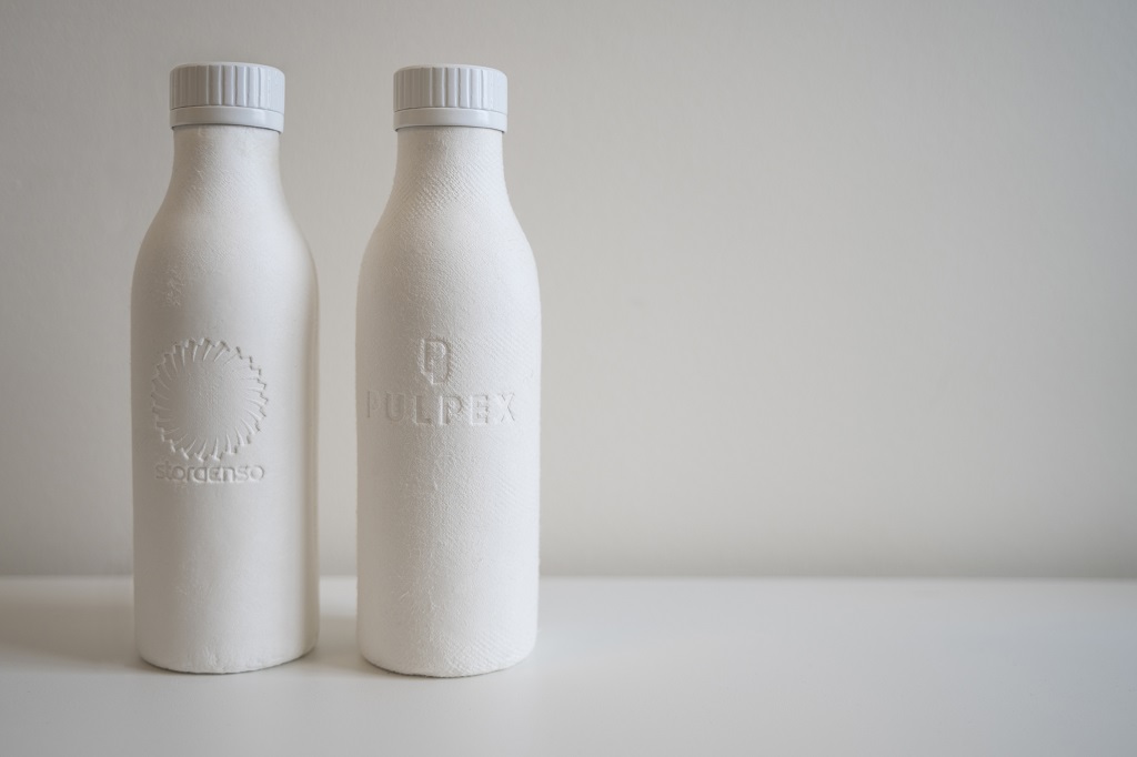 Stora Enso partners with Pulpex to produce fiber-based bottles on industrial scale