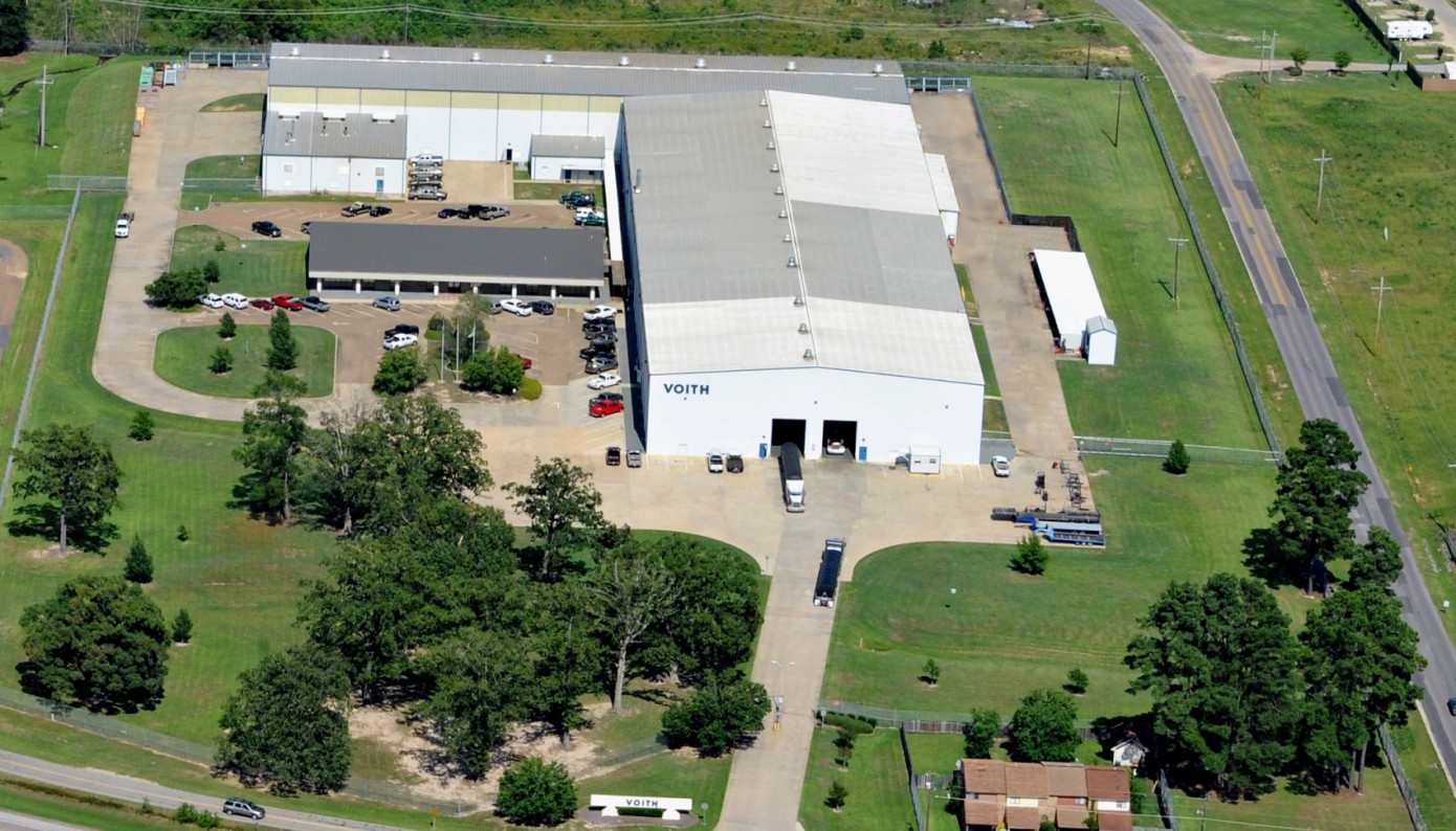 Voith Paper invests to expand its roll service center in West Monroe, Louisiana