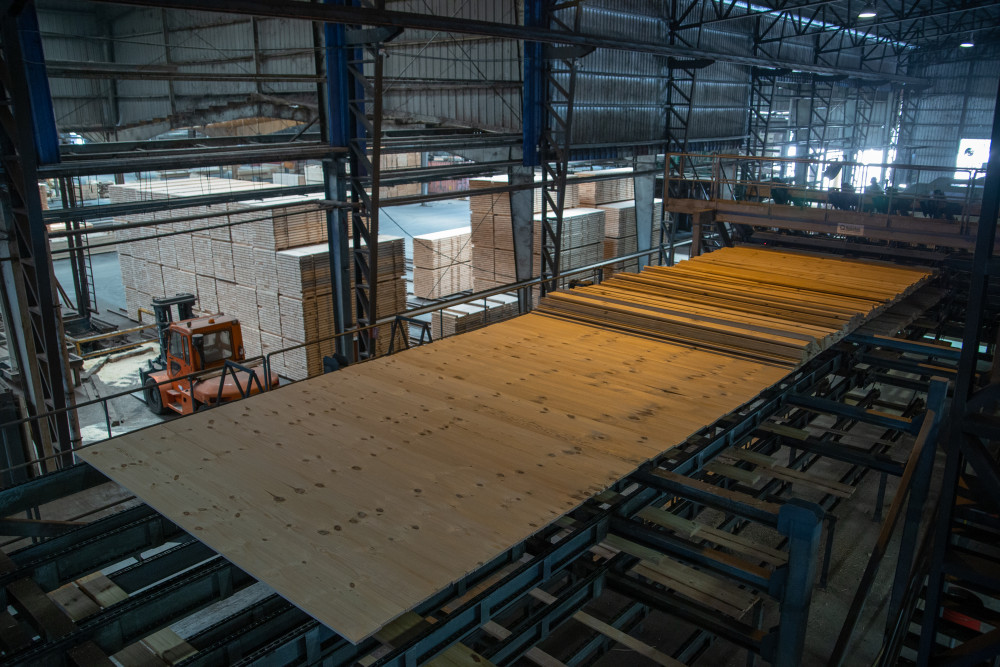 Ledinek установит линию для производства CLT-панелей на заводе в Уругвае