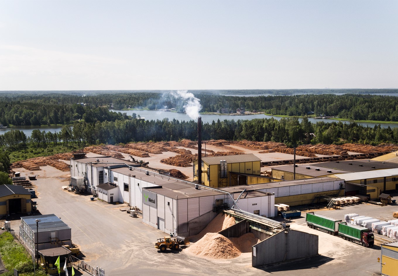Metsä Group намерена прекратить производство пиломатериалов на заводе в Финляндии