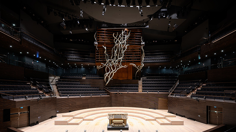 First-ever 3D-printed biocomposite pipes play in Helsinki Music Centre’s organ