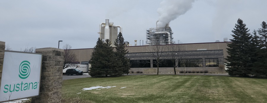 Sustana acquires fiber drying equipment for its De Pere, Wisconsin, facility