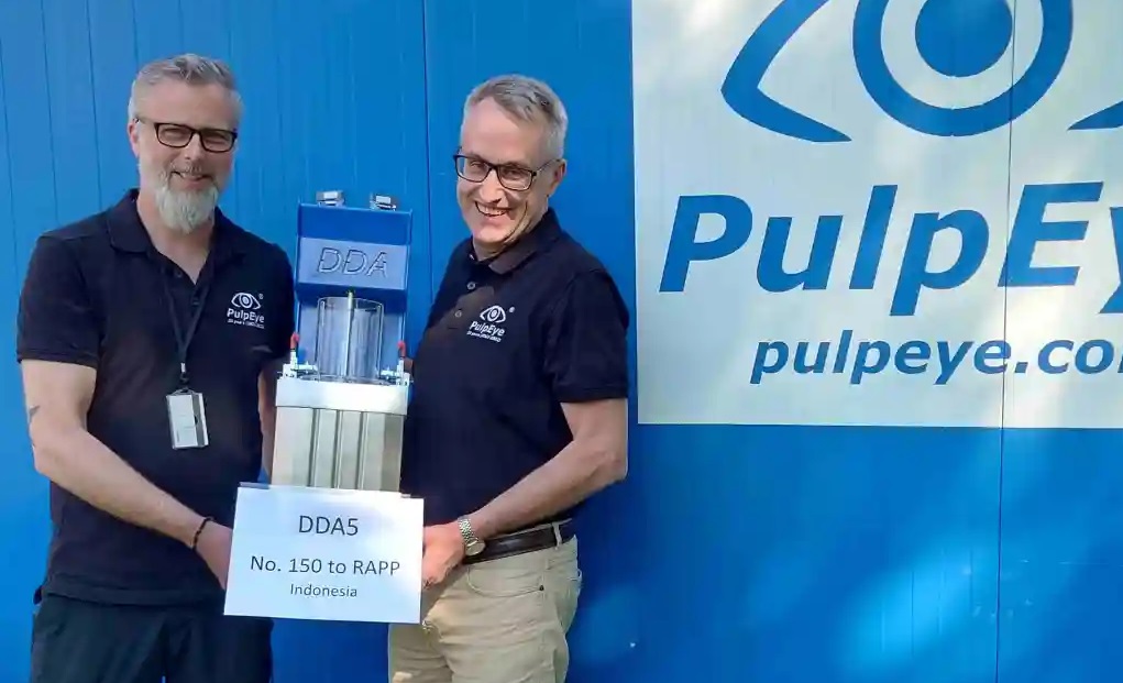 April Group"s PT Riau Andalan Pulp & Paper buys dynamic drainage analyzer from PulpEye