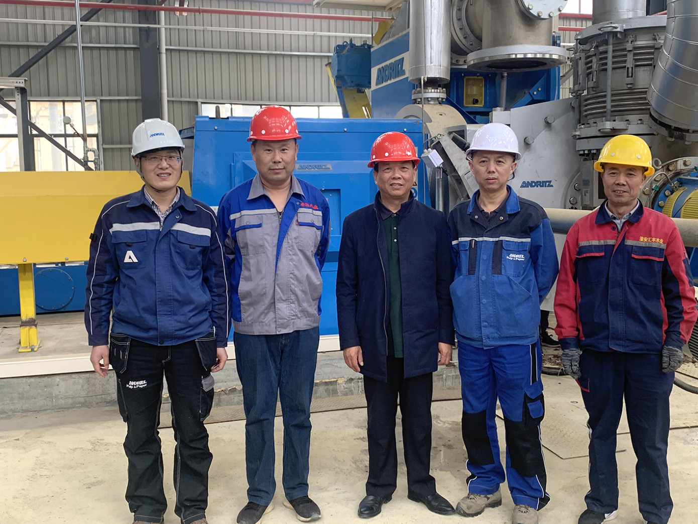 Andritz ввела в эксплуатацию систему подготовки древесного сырья на заводе Biyang Huifeng в Китае