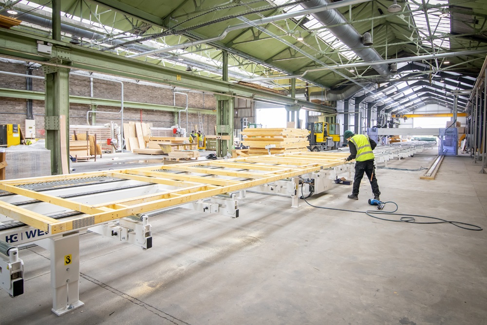 Deeside Timberframe announces investment programme in Throsk manufacturing facility