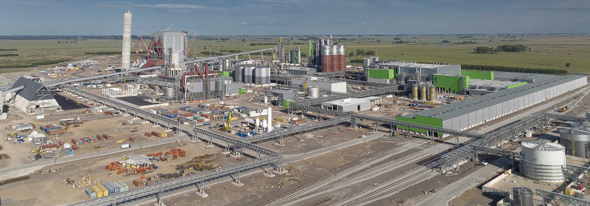 UPM enters final phases of construction on its new pulp mill in Uruguay