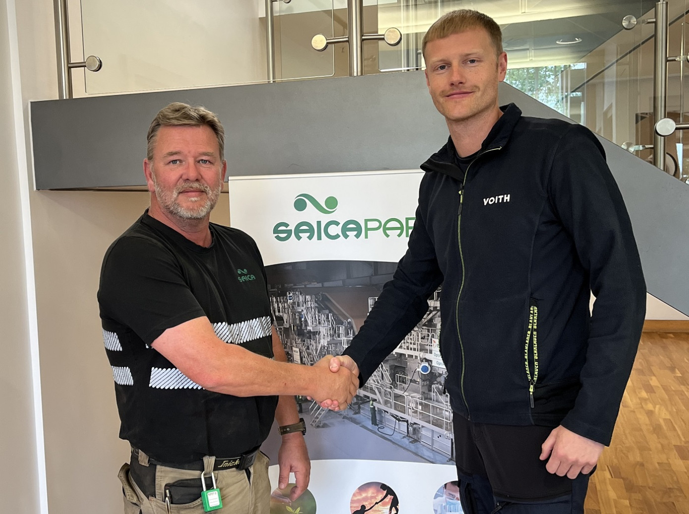 Saica Paper UK extends service agreement with Voith