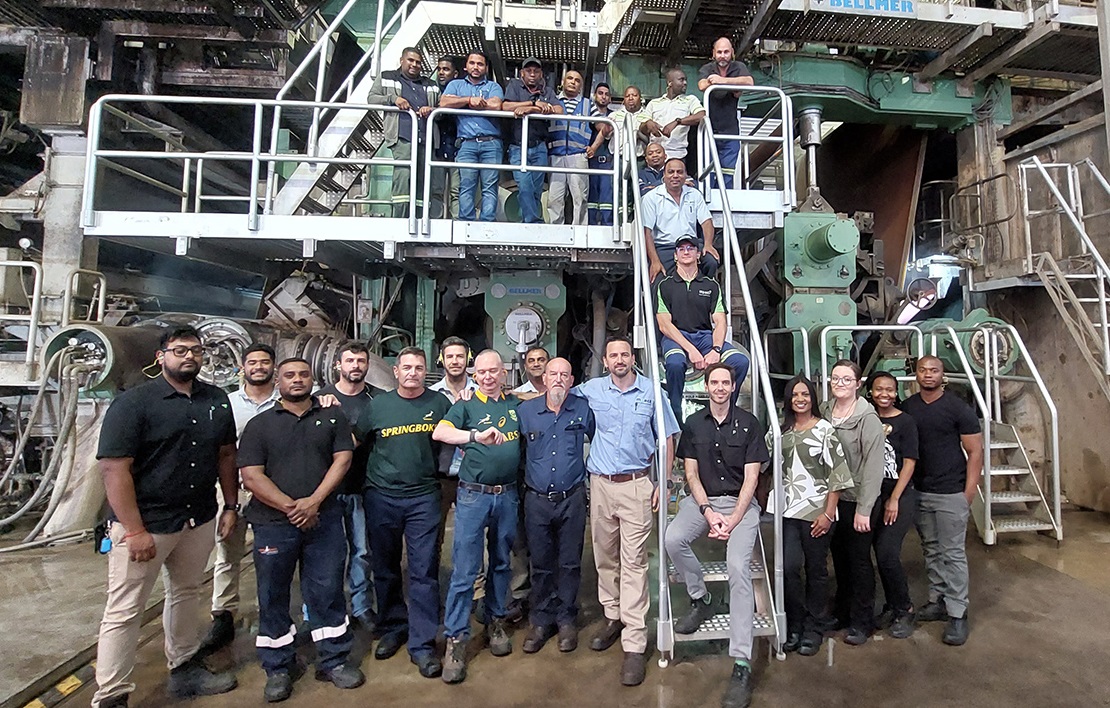 Bellmer to upgrade PM 3 at Mpact Felixton mill in South Africa