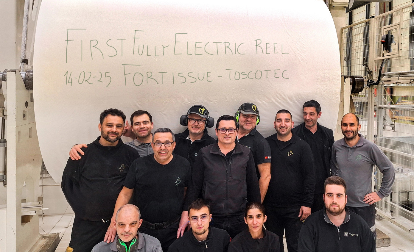 Fortissue puts into operation electric tissue machine at Viana do Castelo mill in Portugal