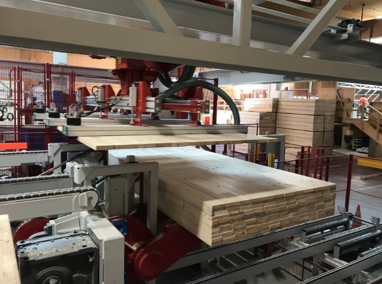 Stora Enso puts into operation Z-Press for CLT cross layers at Ybbs sawmill in Austria