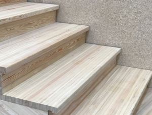 Siberian Larch Engineered Stair Tread 40 mm x 300 mm x 1000 mm