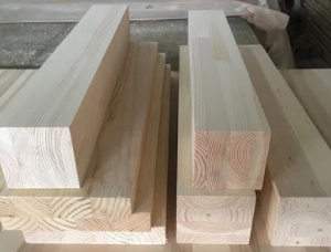 50 mm x 50 mm x 3000 mm  Rahmenholz Latte Hänge-Birke KD