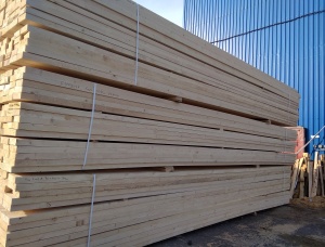 Lumber KD Spruce 50 mm x 100 mm x 6 m