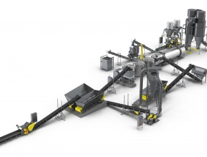Линия по производству топливных гранул ТП-8000-П