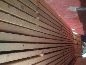 Pine beam AD 44 mm x 148 mm x 4 m