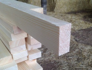 23 mm x 184 mm x 3050 mm KD S1S1E  European spruce Lumber