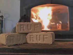 Firelighter briquettes 6.5 mm x 10.5 mm x 15.5 mm