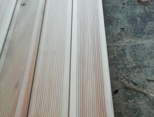 Siberian Larch Anti-slip decking 27 mm x 143 mm x 2000 mm