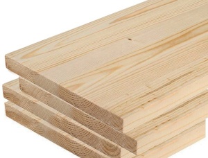 Scots Pine Continuous stave Furniture panel 18 mm x 500 mm x 2000 mm