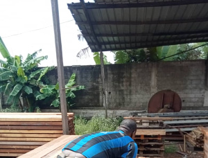 100 mm x 150 mm x 2000 mm AD S4S  Iroko (Mvuli, Kambala, Semli, Rokko) Lumber