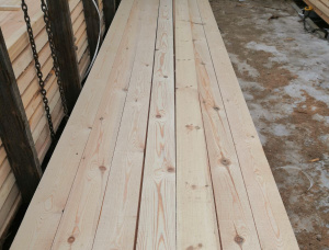 25 mm x 100 mm x 3000 mm KD R/S  Scots Pine Lumber