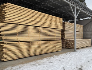 50 мм x 150 мм x 6000 мм  Доска обрезная Ель-Сосна (S-P) S2S KD