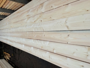 50 mm x 150 mm x 6000 mm KD R/S  European spruce Lumber