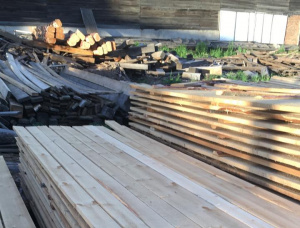 25 mm x 200 mm x 6000 mm KD S2S Heat Treated Siberian Larch Lumber