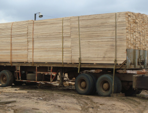 100 mm x 150 mm x 300 mm AD S4S  African Pencil Cedar Lumber