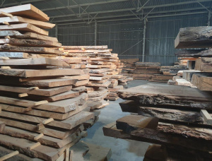 90 mm x 1100 mm x 3500 mm Teak Slab