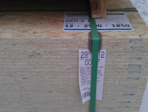 OSB-3 Platte 9 mm x 1250 mm x 2500 mm