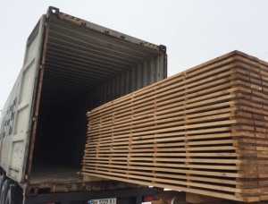 32 mm x 150 mm x 3000 mm KD S2S Heat Treated Oak Lumber