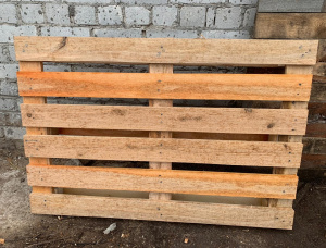 European larch Wooden Pallet 1200 mm x 1000 mm x 145 mm