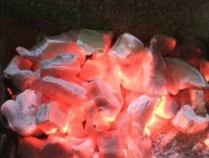 Azobé (Bongossi, Ekki) Wood charcoal 10 mm