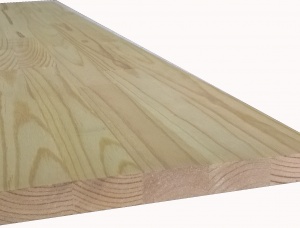 Möbelbauplatte Geklebte (Mehrteilige Lamellen) Sibirische Kiefer 60 mm x 300 mm x 5000 mm