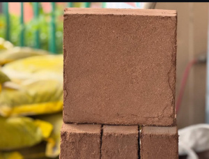 Peat briquettes 150 mm x 185 mm x 50 mm