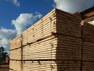 50 mm x 150 mm x 3660 mm KD R/S  Taeda Pine Lumber