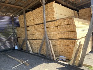 44 mm x 100 mm x 4000 mm KD R/S  European spruce Lumber