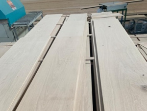 5 mm x 300 mm x 6000 mm KD  Oak Lamella